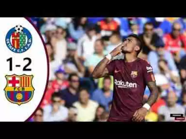 Video: Getafe vs Barcelona 1-2 2017 All Goals & Highlights
